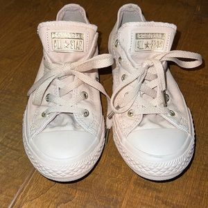 Blush Pink Converse Sneakers